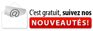 Abonnez vous à nos nouveautés